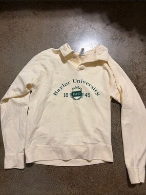 Baylor University Cream Logo Pullover Hoodie